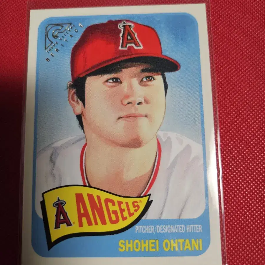 오타니 2019 Topps Gallery Heritage 카드