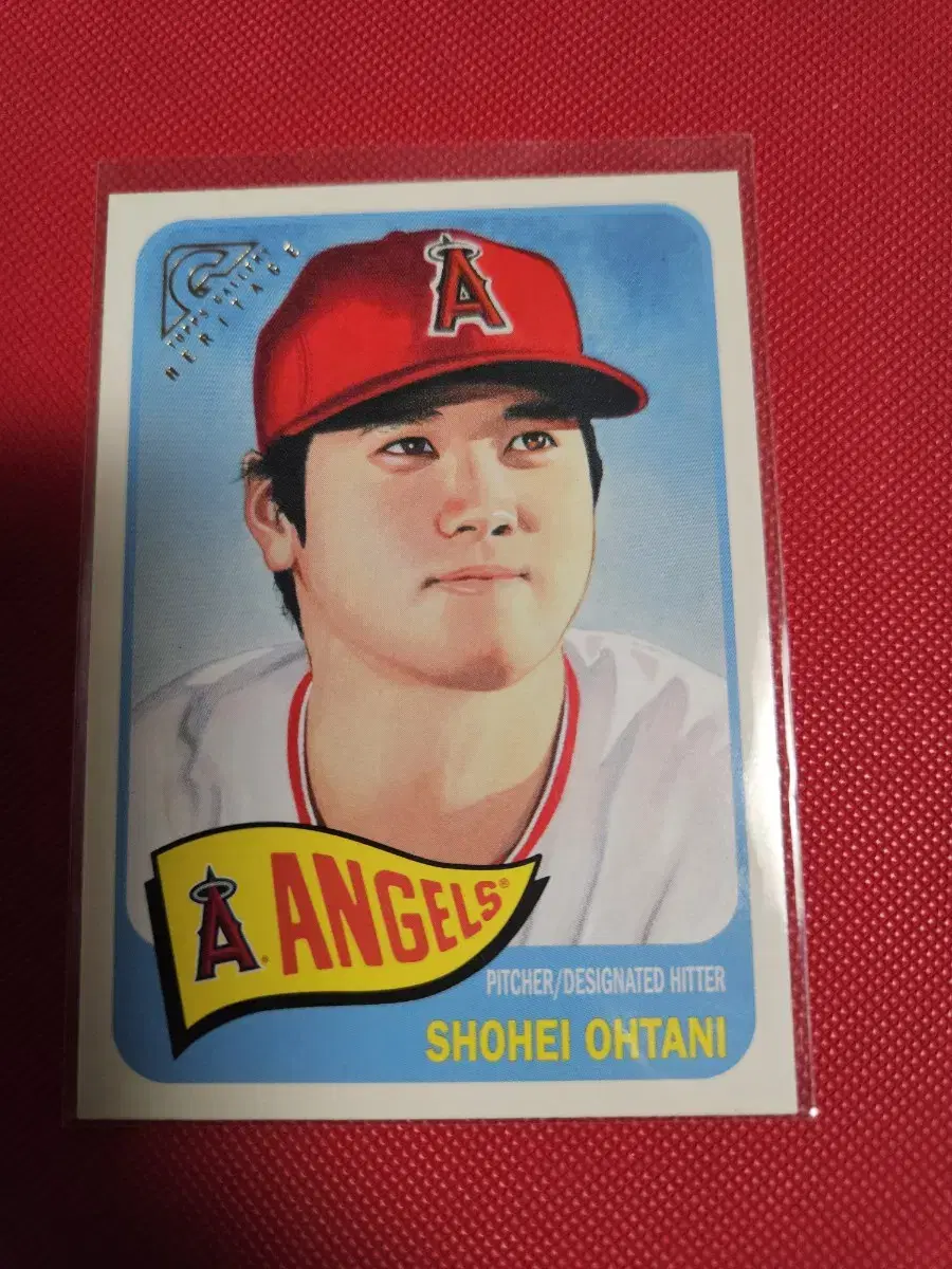 오타니 2019 Topps Gallery Heritage 카드