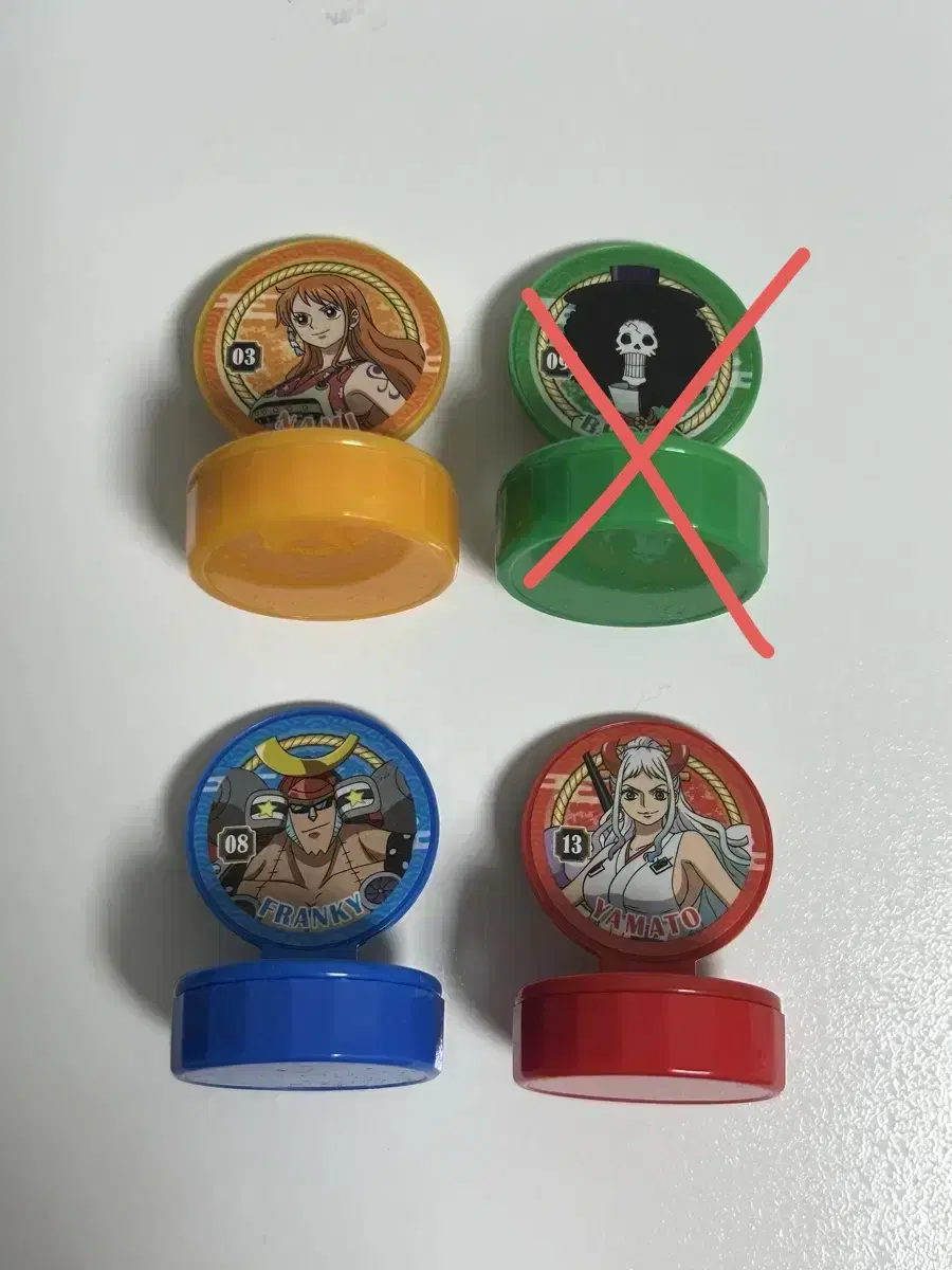 ONEPIECE Random Stamp Nami Franky Yamato