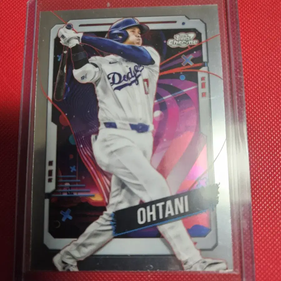 오타니 2024 Topps Chrome Cosmic 카드