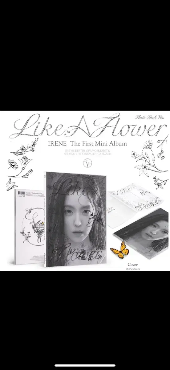 아이린  Like A Flower 포토북 미개봉