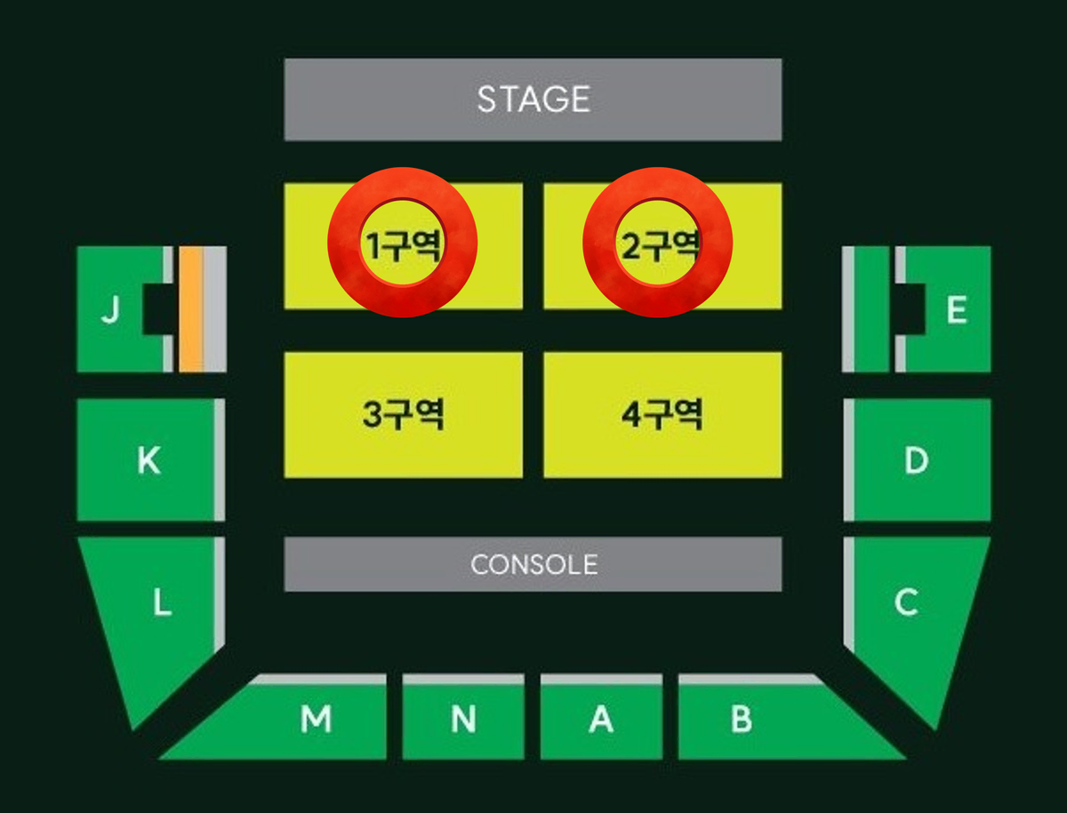 [최고명당] 미세스 그린 애플 MGA 스탠딩 60번대 2연석 양도