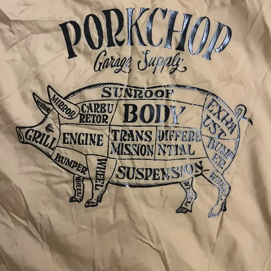 PORKCHOP GARAGE BOA COACH JACKET