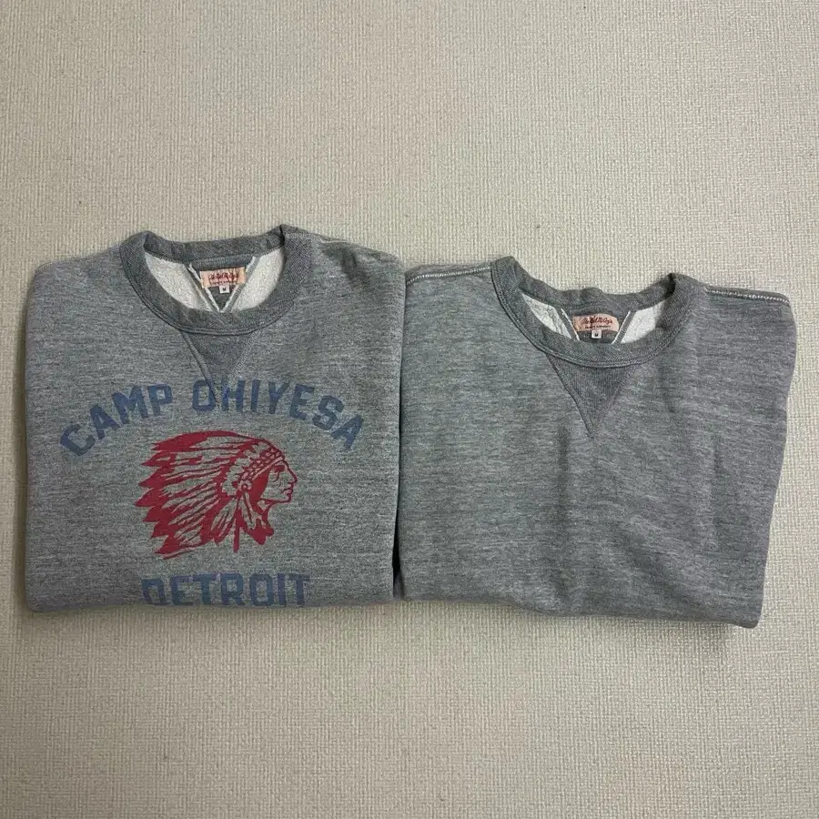 THE REAL MCCOYS CREWNECK SWEAT 2 SET