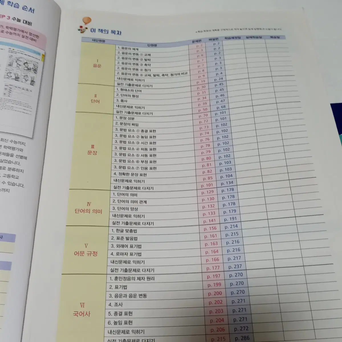 마더텅 고교 국어문법 500제