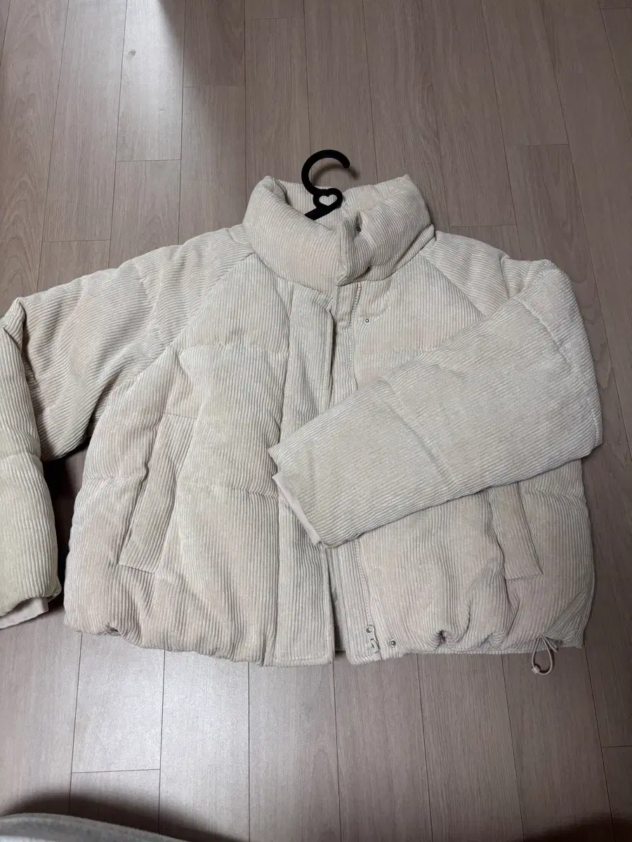 Spao Corduroy Pastel Puffer Short Padded S (85)