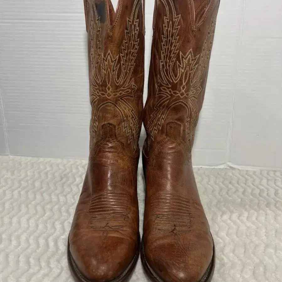 Lucchese 12D 웨스턴 카우보이 부츠