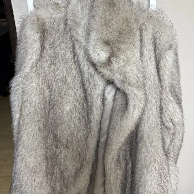 시눈퍼자켓, Heavy Mix Fur Jacket (Ash Brown)