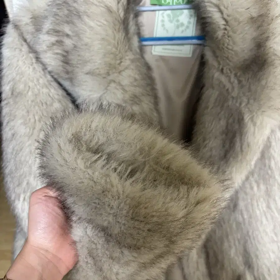 시눈퍼자켓, Heavy Mix Fur Jacket (Ash Brown)