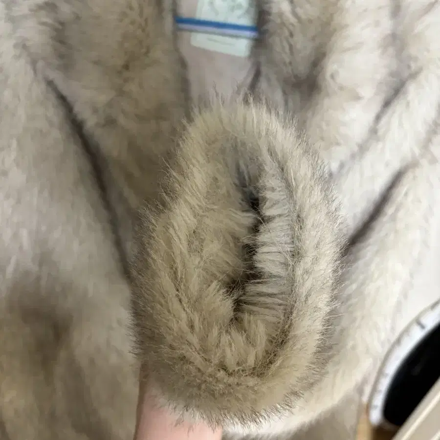 시눈퍼자켓, Heavy Mix Fur Jacket (Ash Brown)