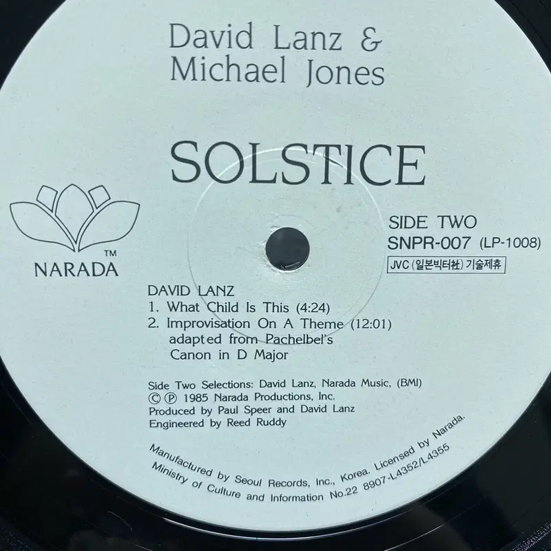 SOLSTICE DAVID LANZ LP / AA6699