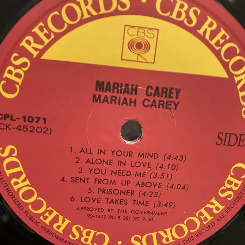 MARIAH CAREY LP / AA6714