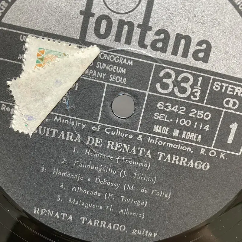 RENATA TARRAGO LP / AA6717