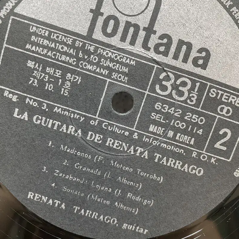 RENATA TARRAGO LP / AA6717