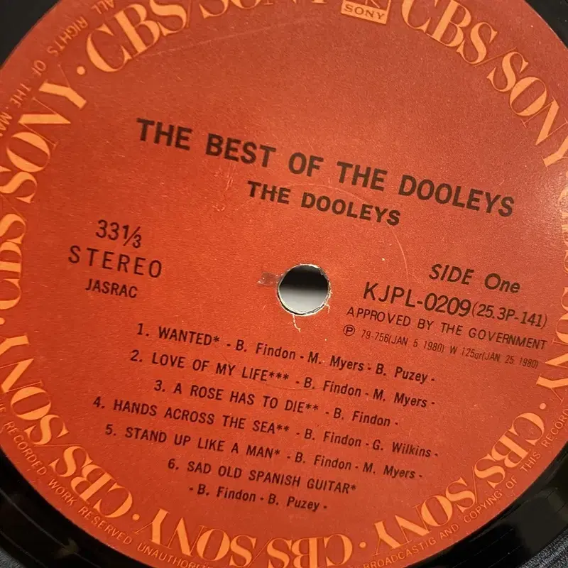 DOOLEYS LP / AA6727