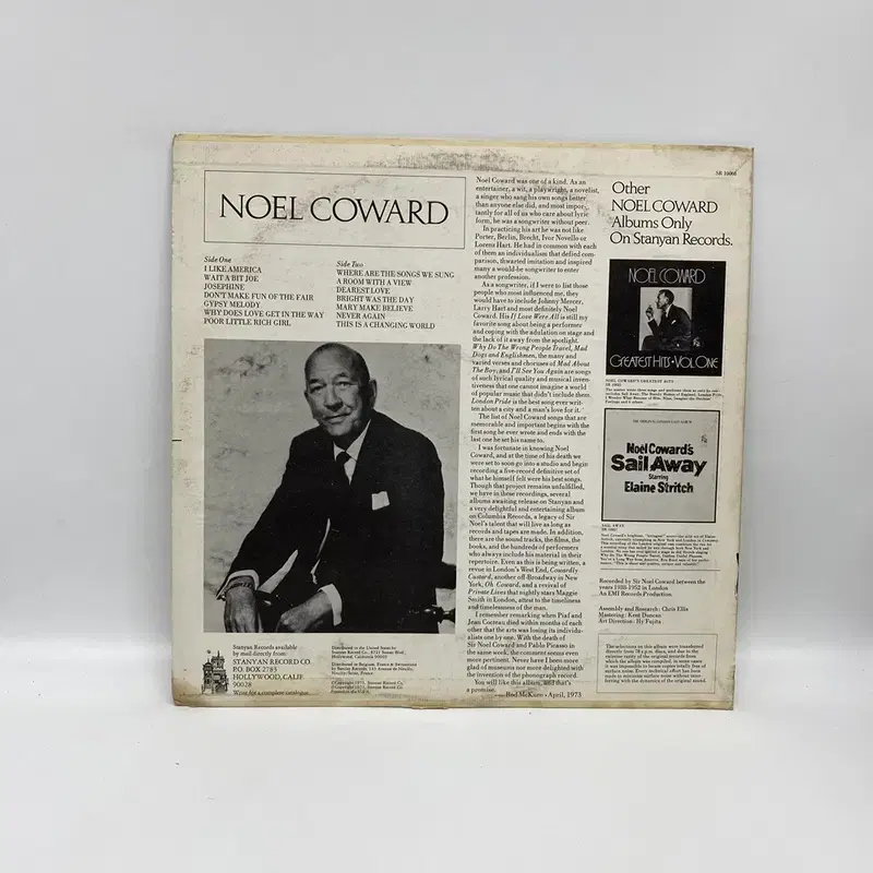 NOEL COWARD LP / AA6730