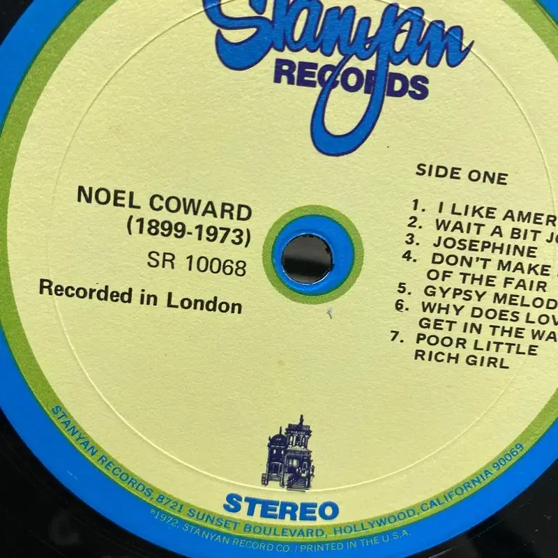 NOEL COWARD LP / AA6730