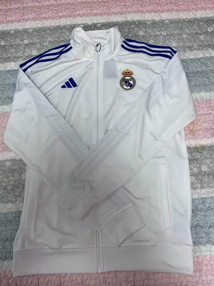 Adidas Real Madrid DNA Track Top White -