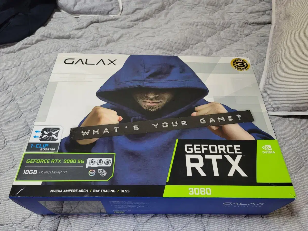 갤럭시 GALAX 지포스 RTX 3080 SG D6X 10GB