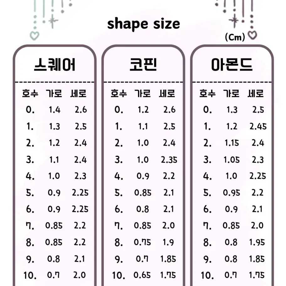 샘플팁 네일팁