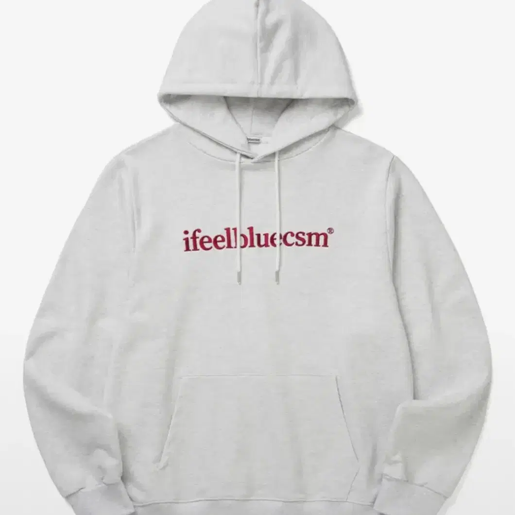 아이필블루씨에스엠 후드티 Ifeelbluecsm Hoodie 라이트그레이