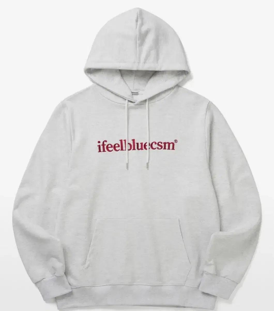 아이필블루씨에스엠 후드티 Ifeelbluecsm Hoodie 라이트그레이