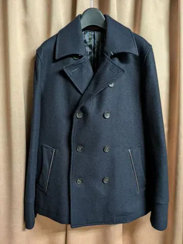 P 코트 COMME CA COMMUNE 피 코트 네이비