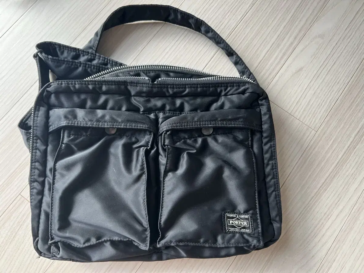 Yoshida Porter Tanker Shoulder Bag Black L