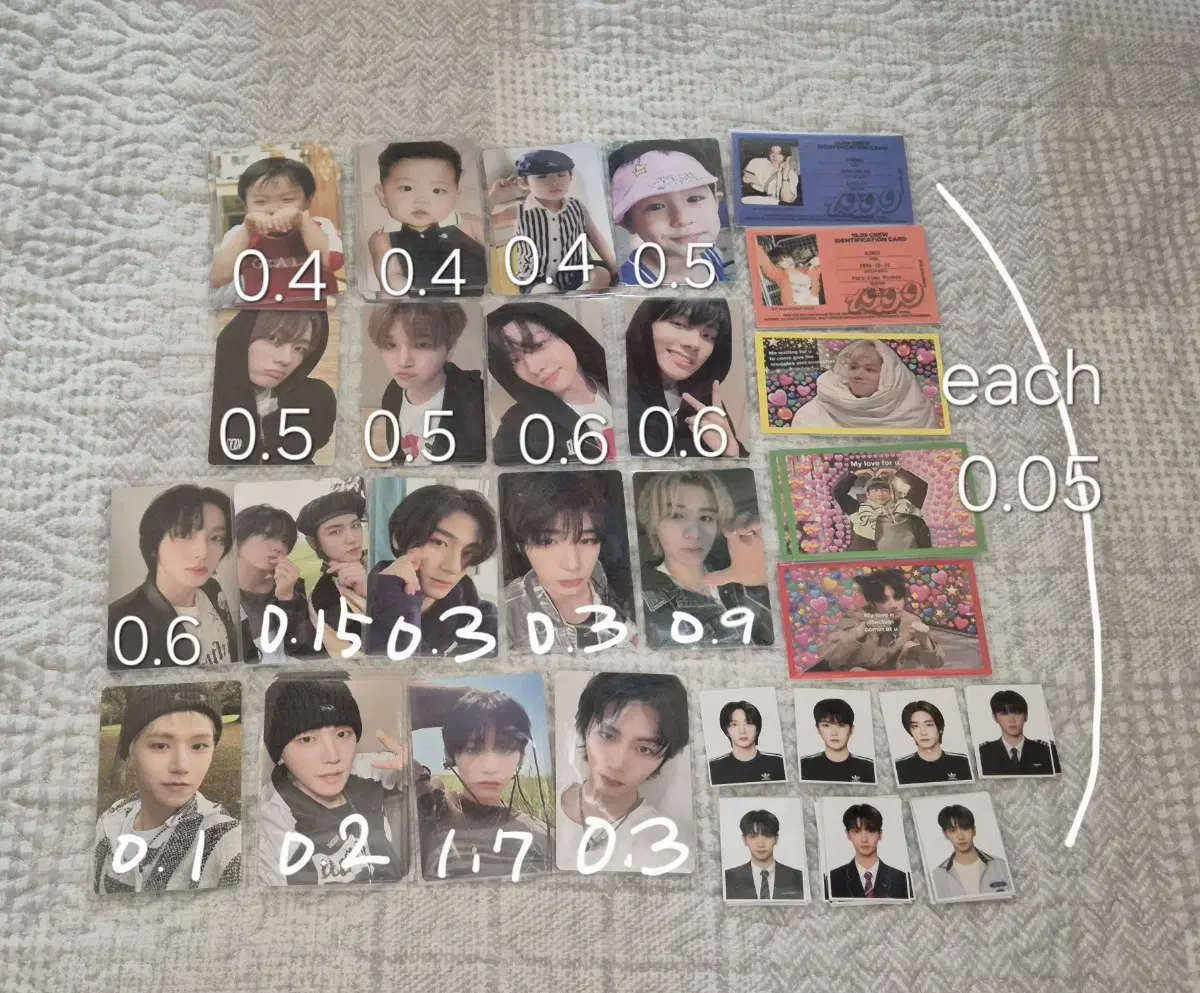 Check the back of the book) boynextdoor sungho riwoo myung jaehyun taesan leehan woonhak photocard Proof album