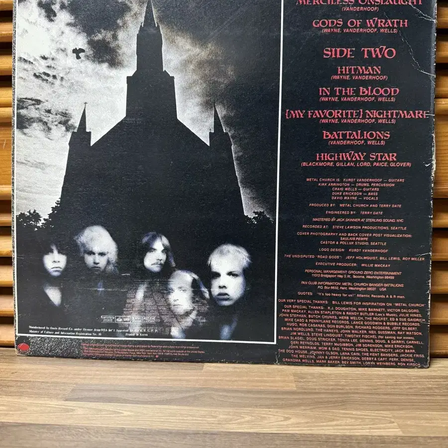 Metal Church : Lp.