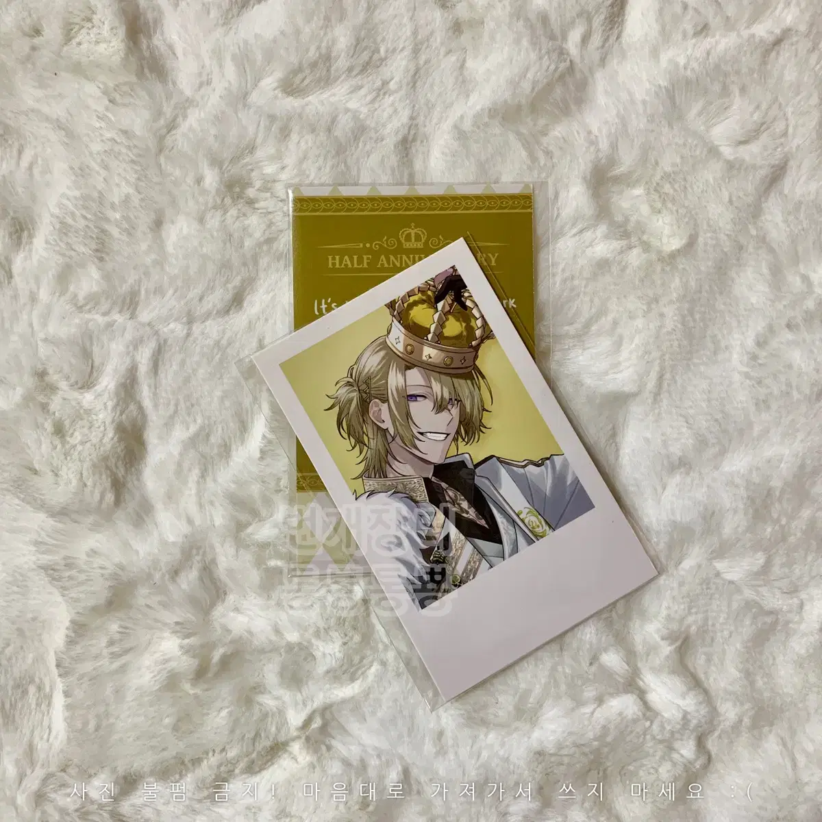 NIJISANJI EN Luxieme Luca Kaneshiro Cheki Half Anniversary polaroid Secret