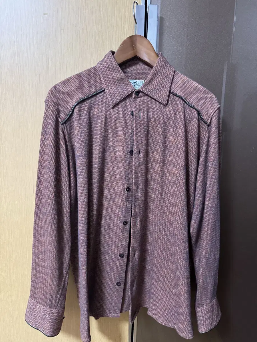 Hermès Wool Cash Shirt size 41