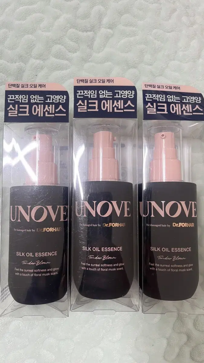 어노브 실크 단백질 헤어 오일 에센스, 70ml*3