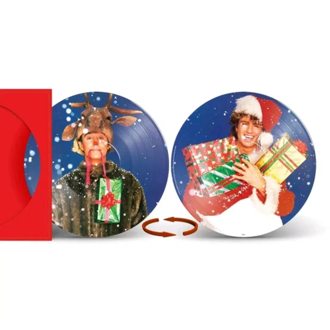 Wham! 왬 Last Christmas 픽쳐 디스크 LP 40주년기념반