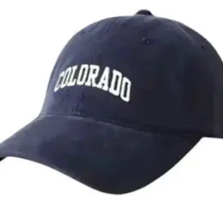 남색 colorado 모자