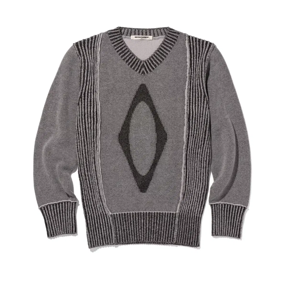 미스치프 니트 JACQUARD KNITTED SWEATER _M