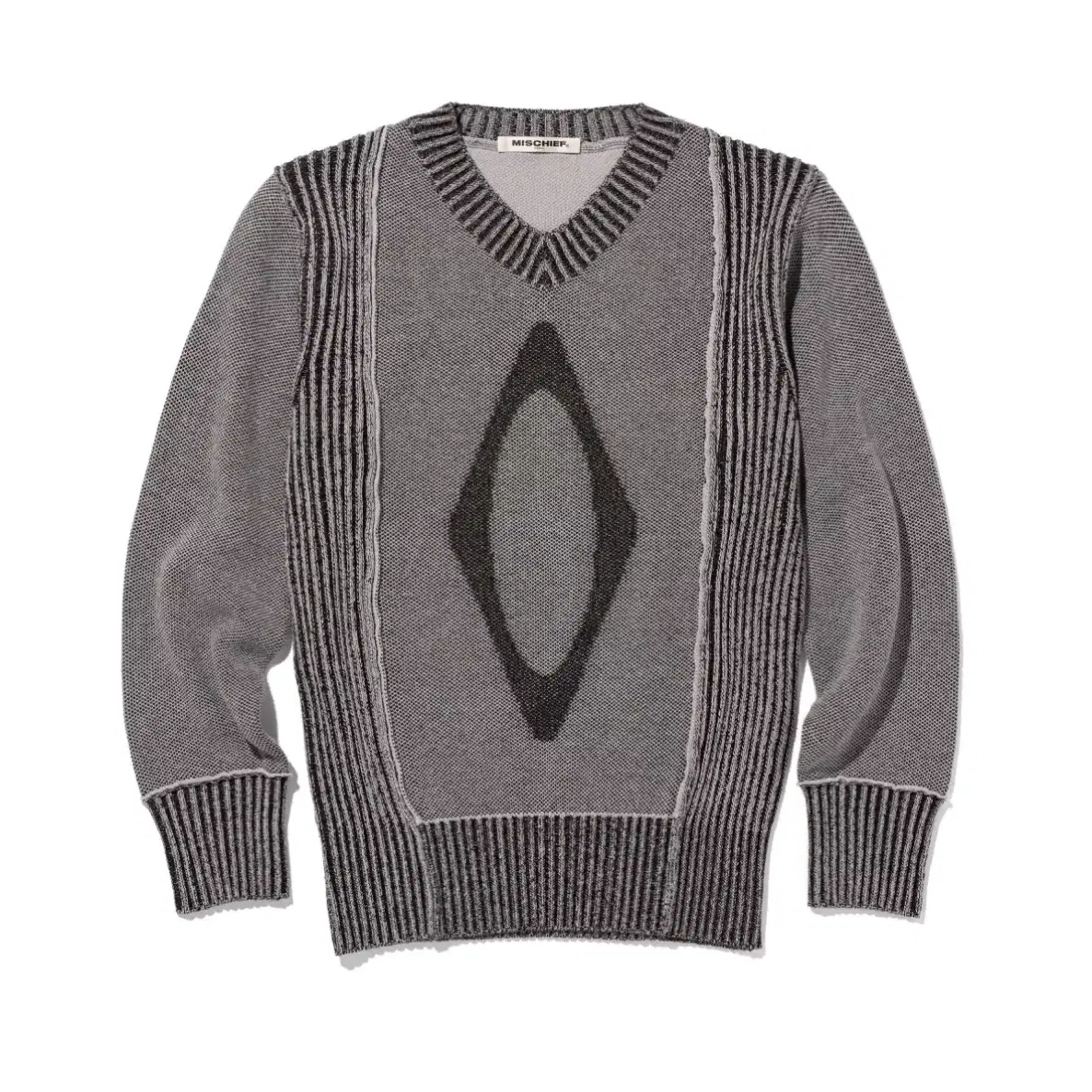 미스치프 니트 JACQUARD KNITTED SWEATER _M