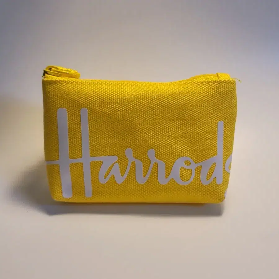 영국 HARRODS해롯백화점 코튼 파우치백