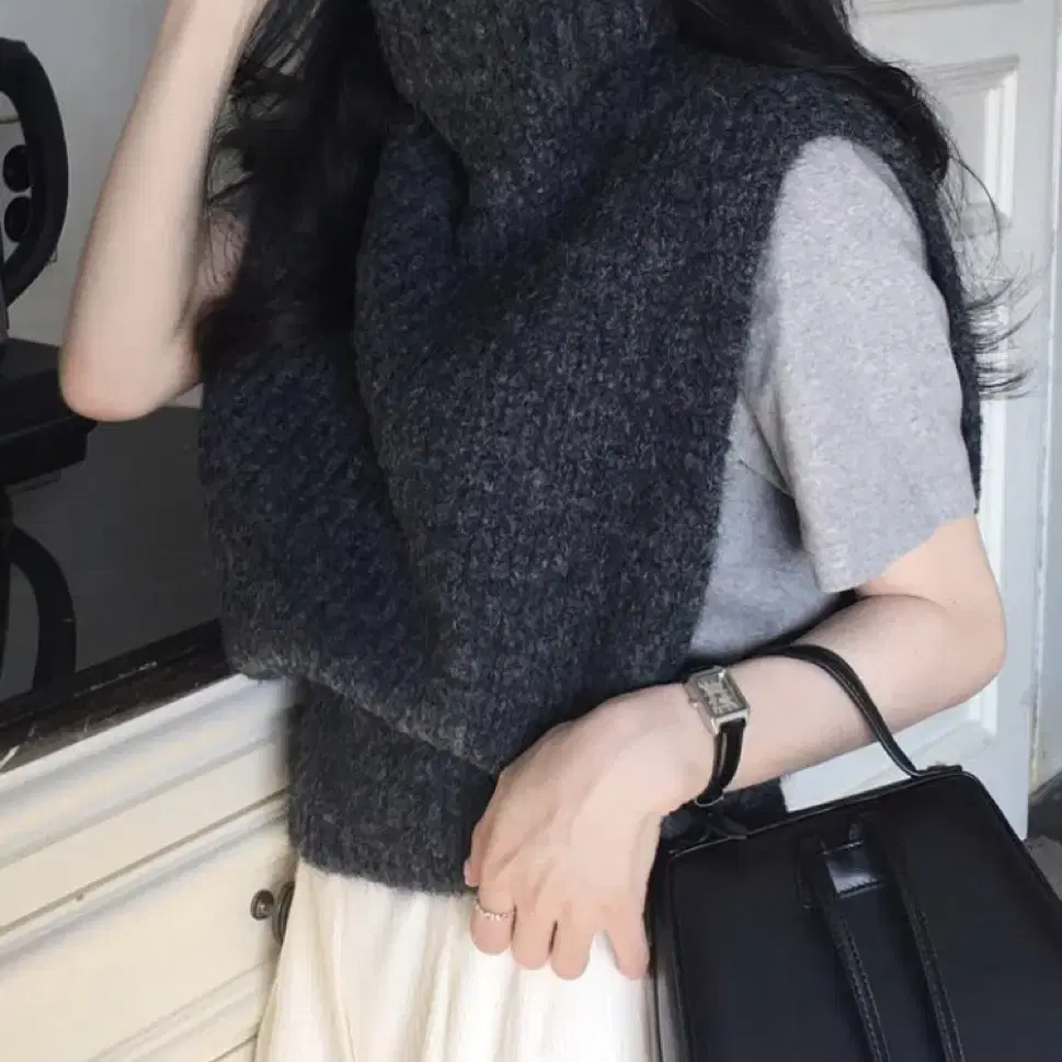 시에르 salty knit vest