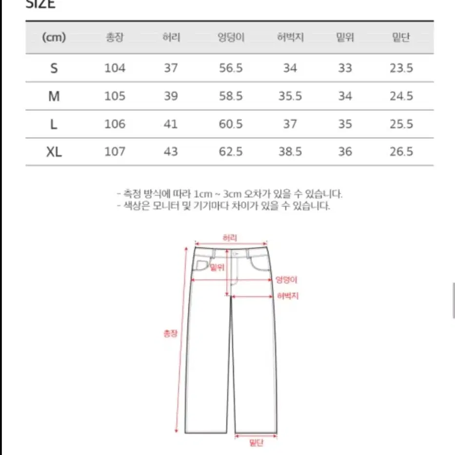 [새상품] 토피 와이드 데님 팬츠 S사이즈 남자청바지 와이드팬츠 남자바지