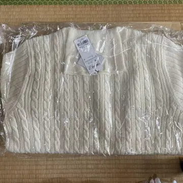 온워드 카시야마 하이넥 스웨터 케이블 짜임 케이블 짜임