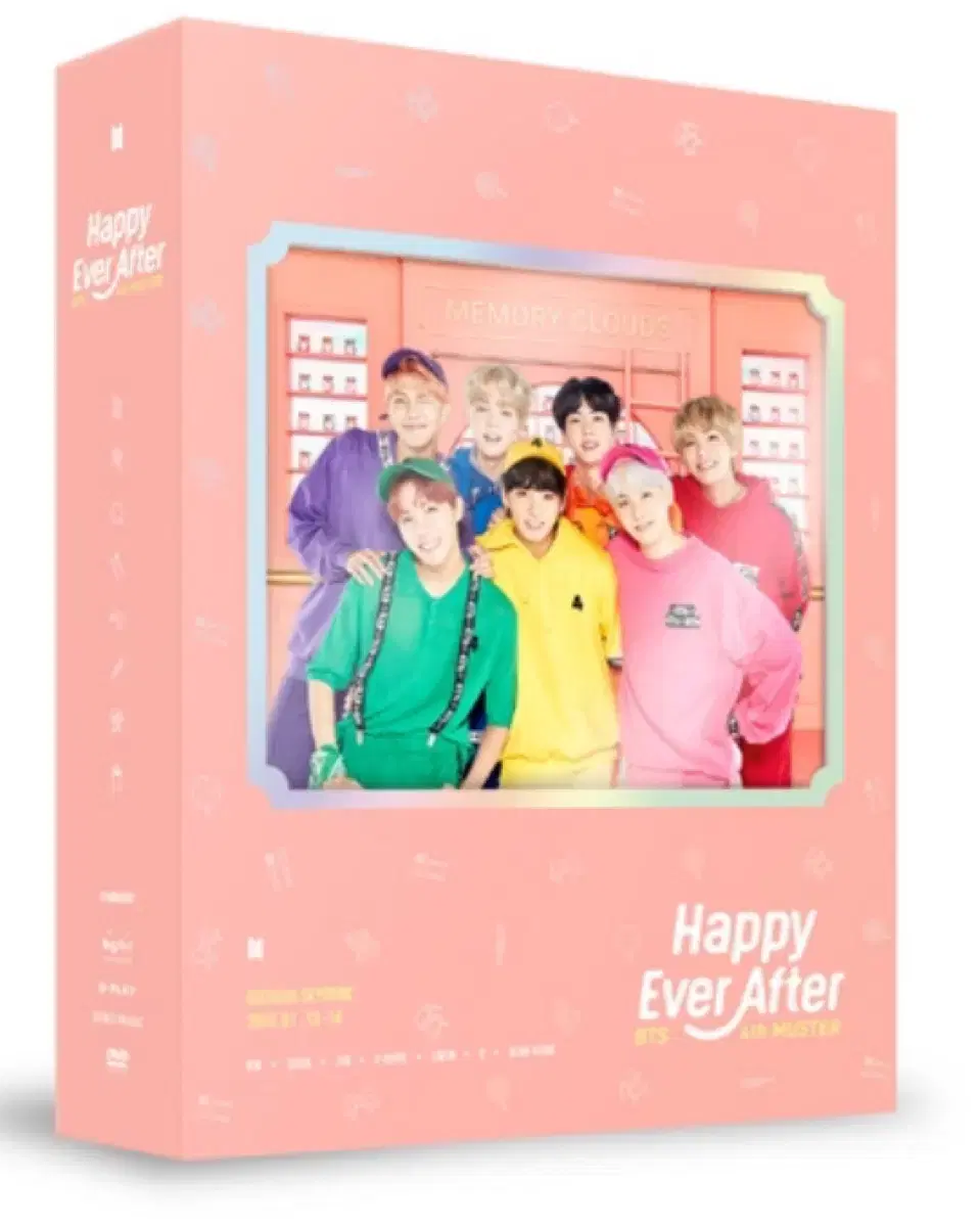 방탄소년단 머스터4 Happy Ever After DVD(포카x, 엽서o