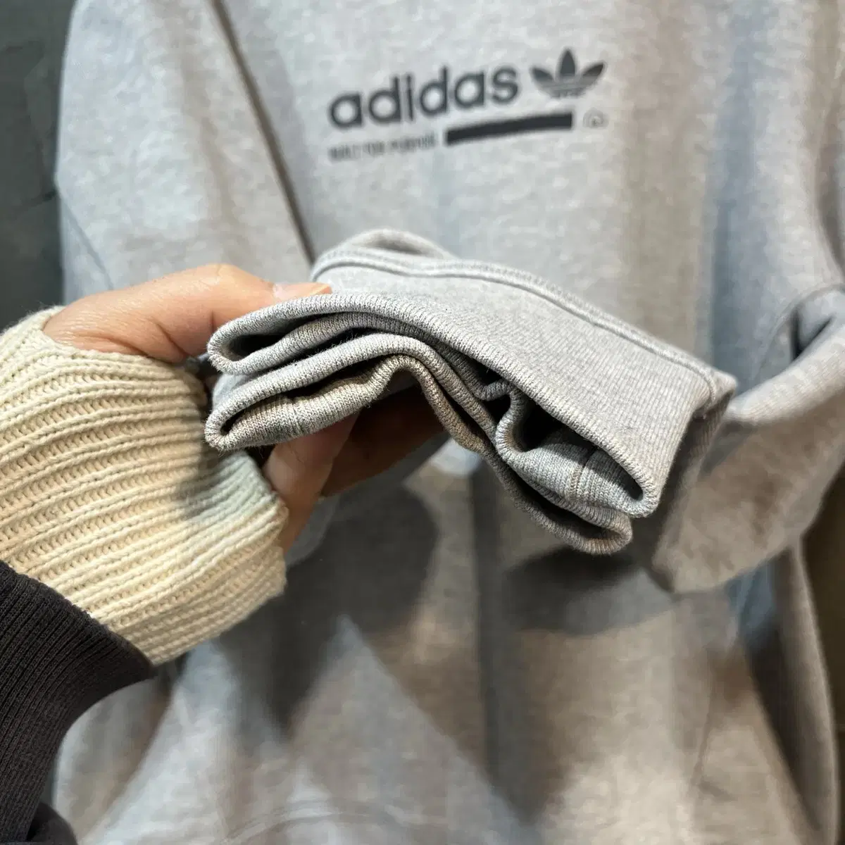 [L] ADIDAS 아디다스 스웻 셔츠