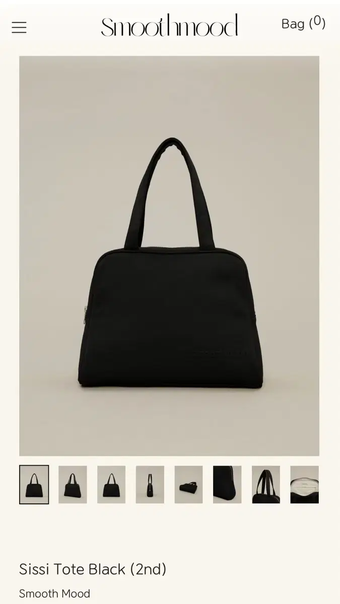 스무드무드 시씨 토트백 블랙 Sissi Tote Black