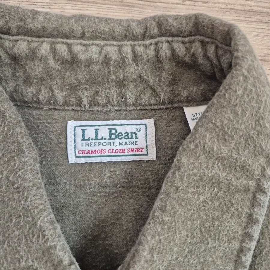 80s llbean 엘엘빈 Chamois Cloth Shirt