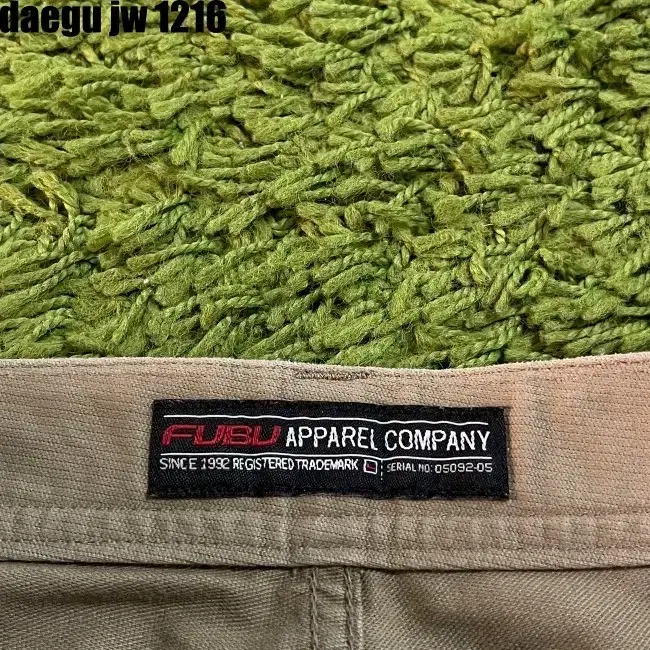 82-97 FUBU PANTS 후부 바지