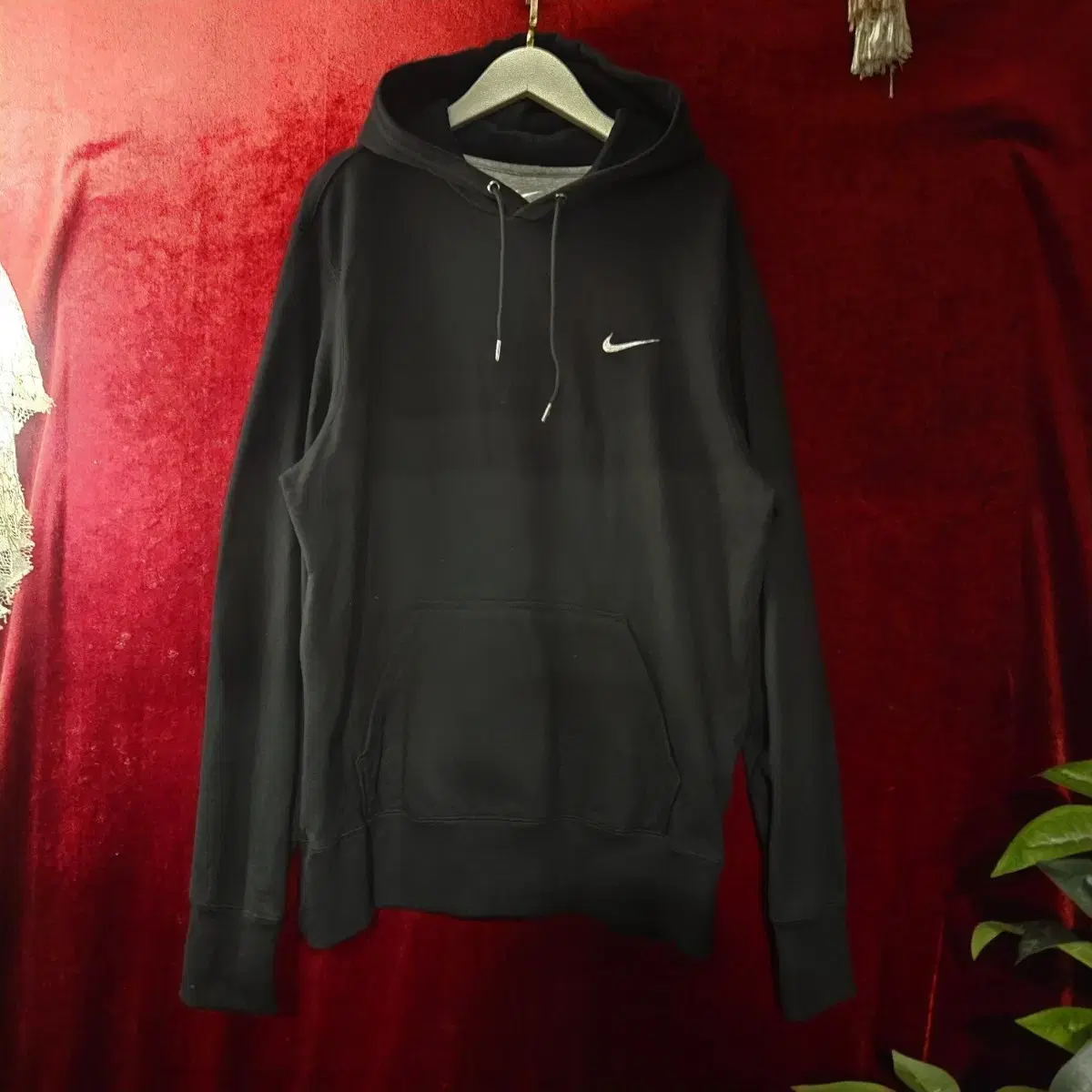 나이키(Nike) 스몰 로고 후드티셔츠 XL size