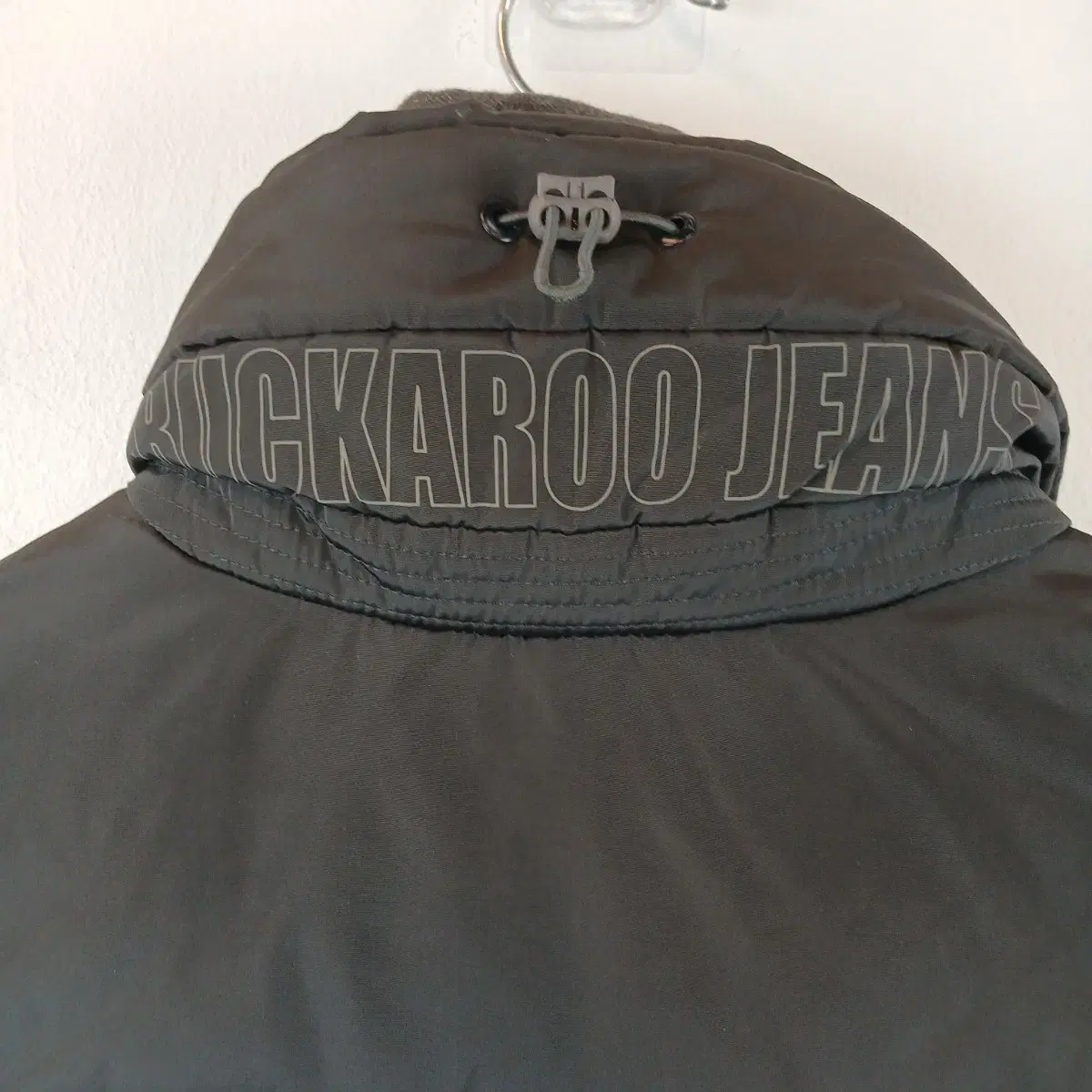 BUCKAROO 블랙숏패딩 덕다운 M 66