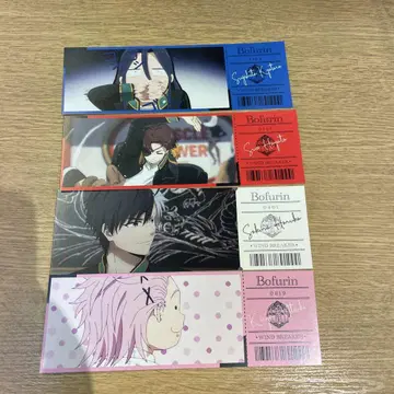 '윔블유' 티켓풍 카드 벚꽃 소주 소주 기요토미 스기시타