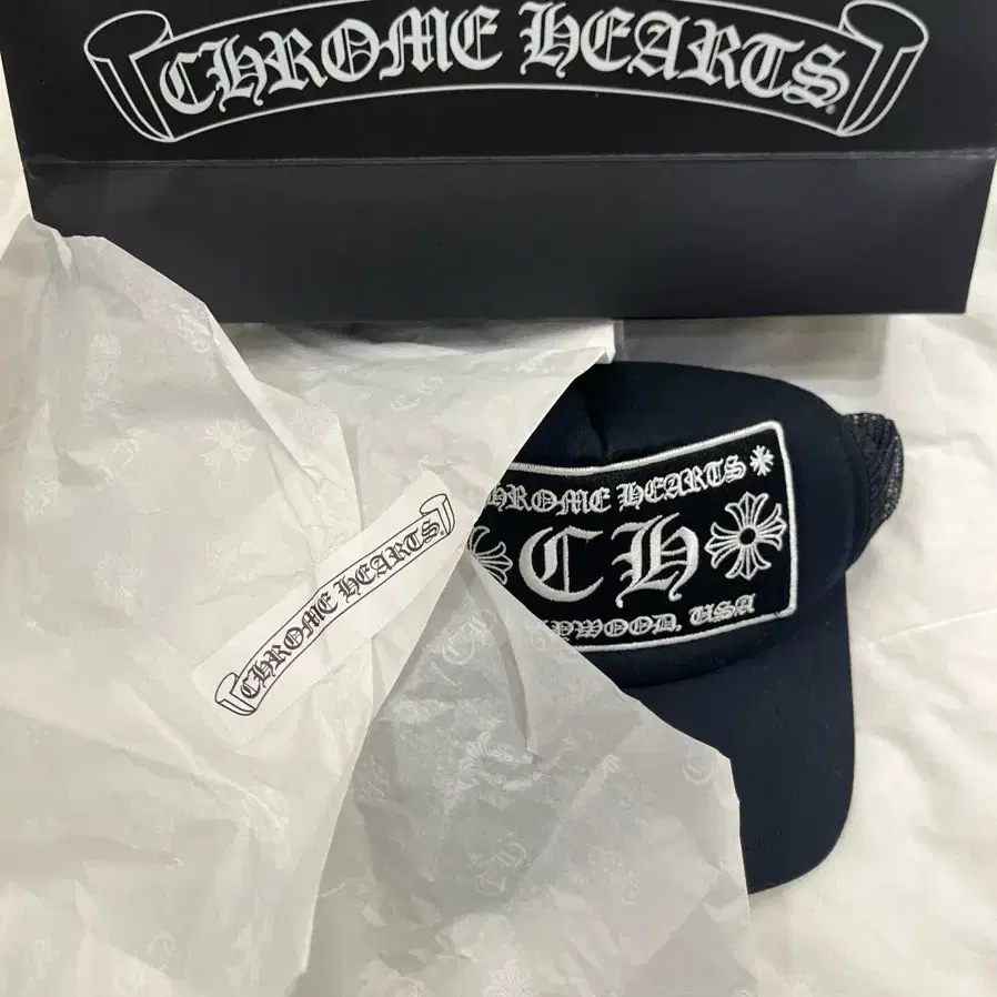 [FREE] 크롬하츠 Chrome Hearts 할리우드 캡 블랙